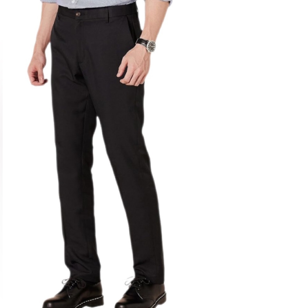Amazon Essentials Men’s Slim Dress Pants Black 30W x 30L NWT